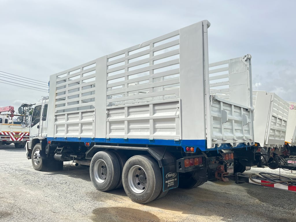 สิบล้อดัมพ์  ISUZU FXZ  320 แรง ปี 2551  (7387)