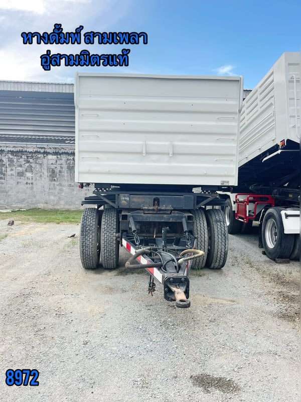 #หางดั้มพ์สามเพลา อู่สามมิตร ปี 2557 (8972) #หางดั้มพ์สามเพลา อู่สามมิตร ปี 2557 (8972)