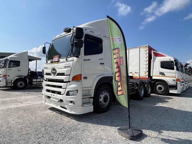 ✔️ สิบล้อหัวลาก HINO FM1A 344 แรง ปี 2561 (9739) ✔️ สิบล้อหัวลาก HINO FM1A 344 แรง ปี 2561 (9739)