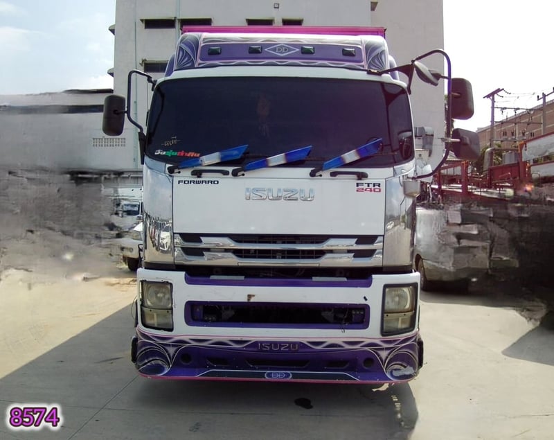 💥 หกล้อตู้สิบบาน ISUZU FTR240 แรง ปี 2554 (8574)