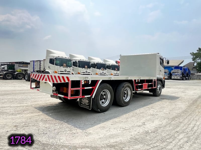 🇨🇷 สิบล้อพื้นเรียบ HINO FL8J 260 แรง ปี 2560 (1784)