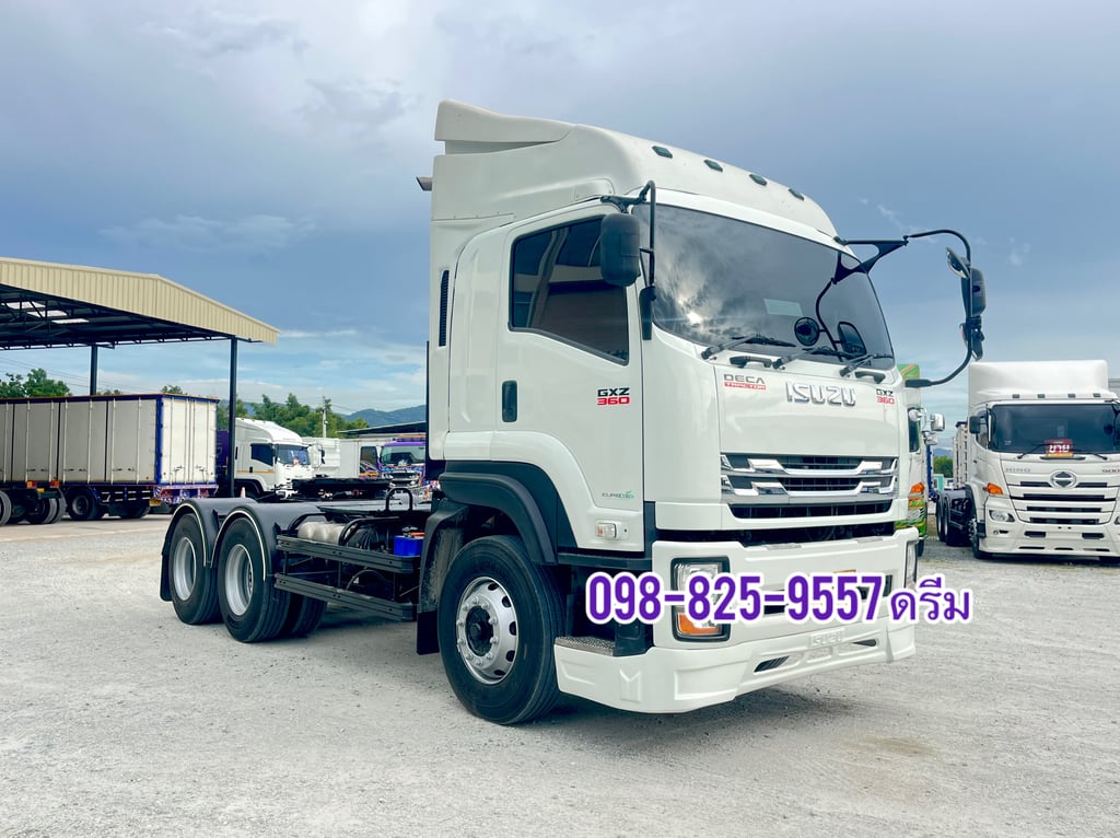 ‼️ สิบล้อหัวลาก ISUZU  GXZ 360 แรง ปี 2566  (9052)