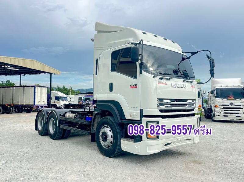 ‼️ สิบล้อหัวลาก ISUZU  GXZ 360 แรง ปี 2566  (9052)