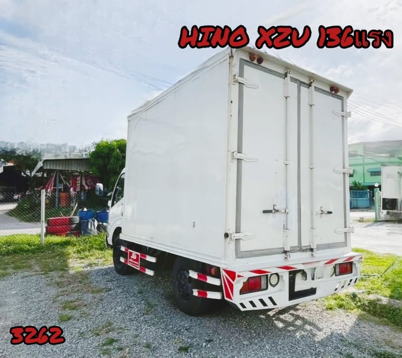 👉 สี่ล้อตู้ HINO XZU 136แรง  ปี2563 (3262)