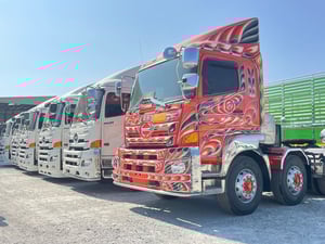 🧡 #สิบสองล้อหัวลาก_HINO FM1A 344 แรง ปี 2566 (9078) 🧡 #สิบสองล้อหัวลาก_HINO FM1A 344 แรง ปี 2566 (9078)