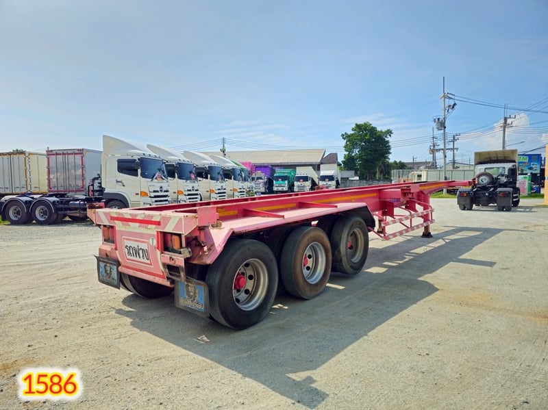 🇨🇷 หางก้าง สามเพลา อู่สามมิตร ปี 2556 (1586)