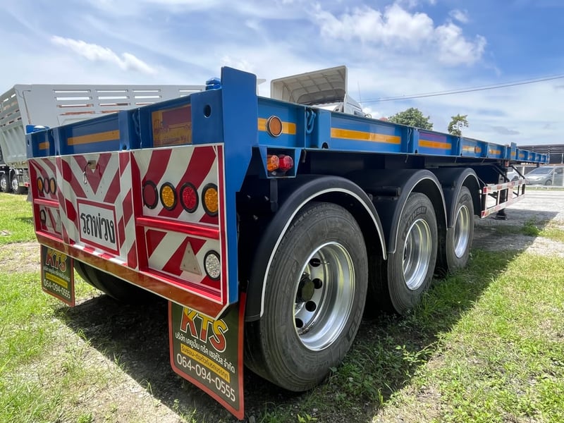 #หางพื้นเรียบสามเพลา อู่เสรีชัยพัฒนา ปี 2564 (4380) #หางพื้นเรียบสามเพลา อู่เสรีชัยพัฒนา ปี 2564 (4380)