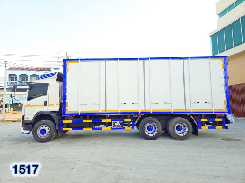 💥 #สิบล้อพื้นเรียบ ISUZU FVM 240 แรง ปี 2561 (1517)