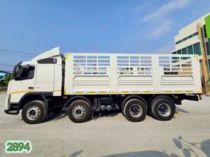 🔥 #Vาย 12 ล้อกระบะคอก Volvo FM 440 แรงม้า ปี 56 (2894)