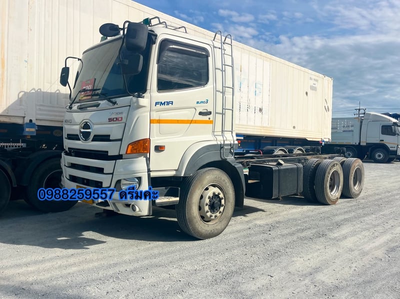 ‼️ สิบล้อหัวคัสซี HINO  FM1A 344 แรง ปี 2567 (2969)