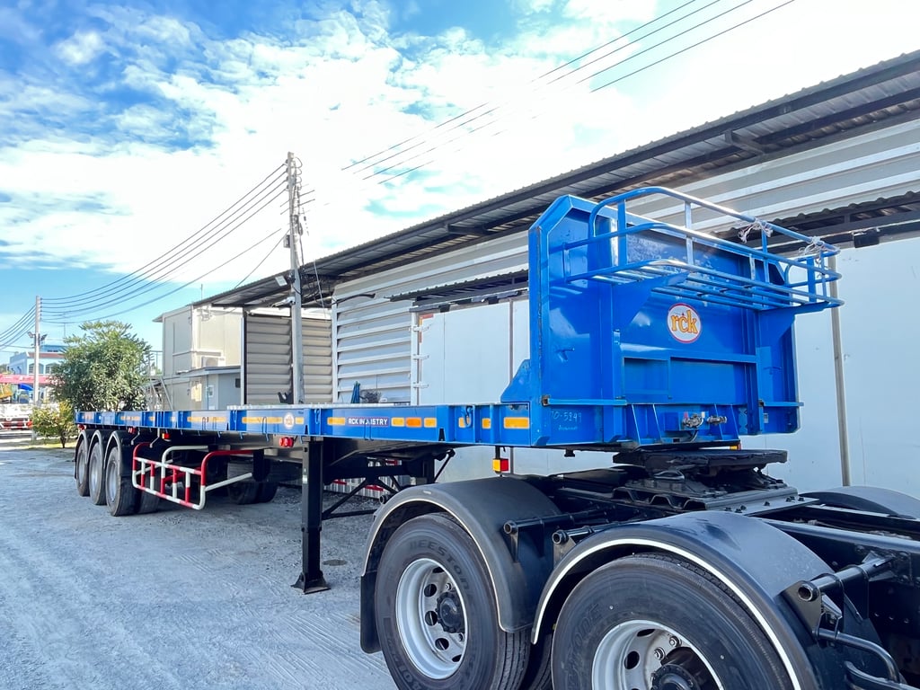 #หางพื้นเรียบสามเพลา อู่ RCK ปี 2565 (5249)