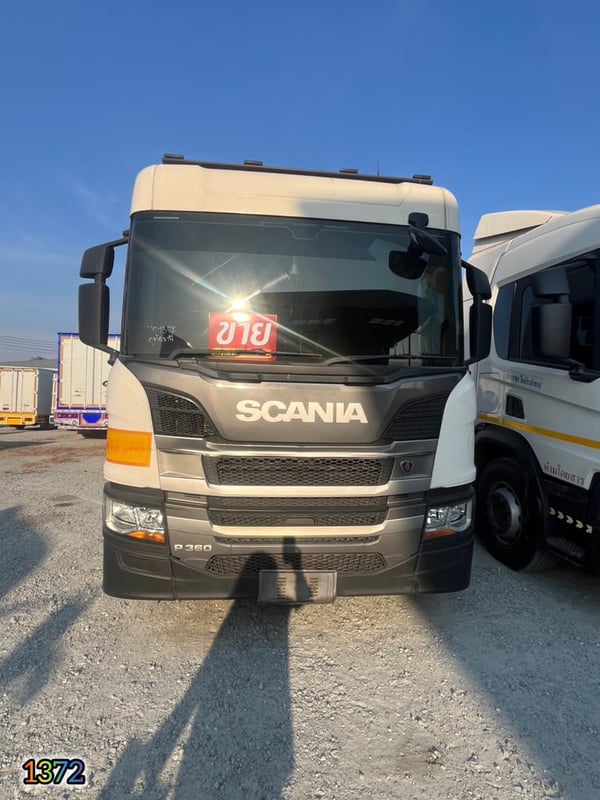 🔥 SCANIA P360 แรงม้า เพลาเดียวยกล้อ  ลากหนักได้ ประหยัดกว่า ปี 2020 (1372)