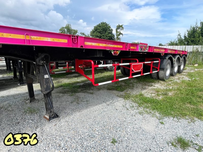 🔥หางพื้นเรียบ สามเพลา อู่เดอะซัน ปี 2565 (0367) 🔥หางพื้นเรียบ สามเพลา อู่เดอะซัน ปี 2565 (0367)