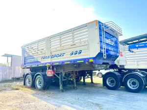 🇨🇷 หางเซมิดั้มพ์ สองเพลา อู่ TNJ  ปี 2565 (0824)