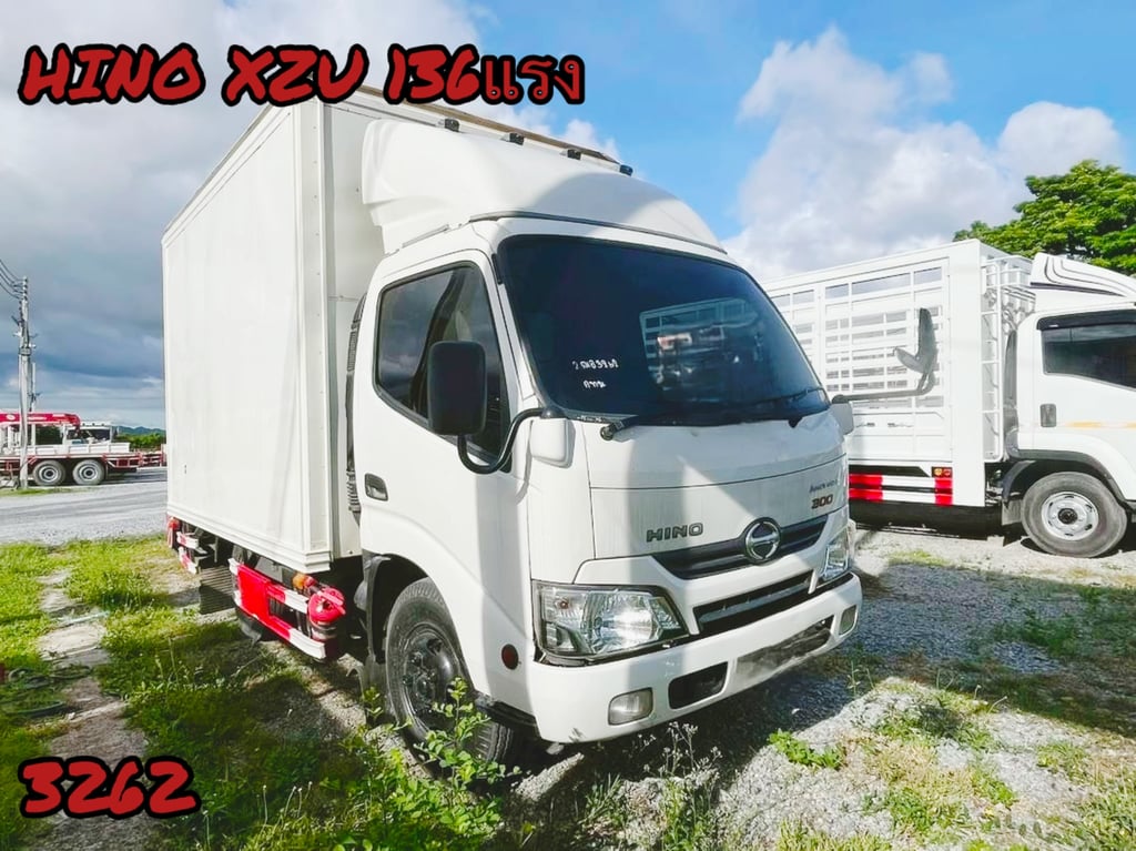 👉 สี่ล้อตู้ HINO XZU 136แรง  ปี2563 (3262)
