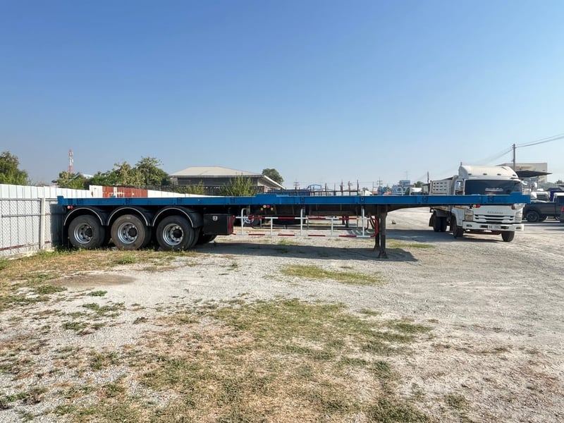 🇨🇷#หางพื้นเรียบ  สามเพลา  อู่ WAFA  ปี 2565 (8655)