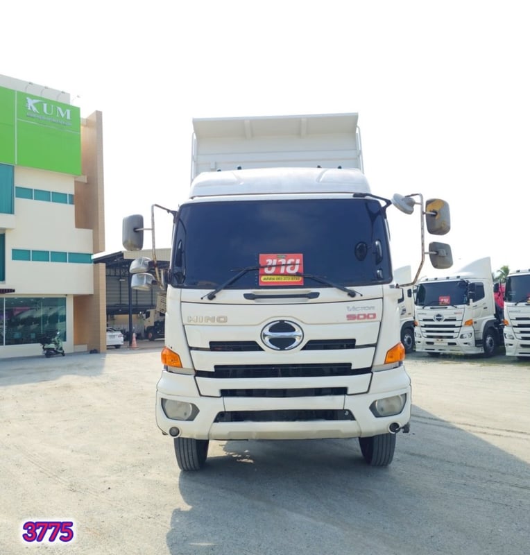 🇨🇷 สิบล้อดั้มพ์ HINO FM1A 344 แรง ปี 2559  (3775)