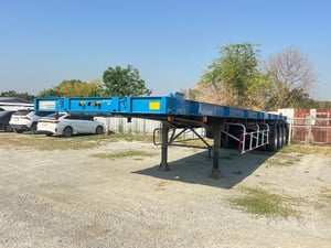 🇨🇷#หางพื้นเรียบ  สามเพลา  อู่ WAFA  ปี 2565 (8655)