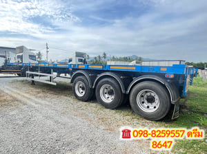 🇨🇷 หางพื้นเรียบ สามเพลา อู่ RCK ปี 2564 (8647)