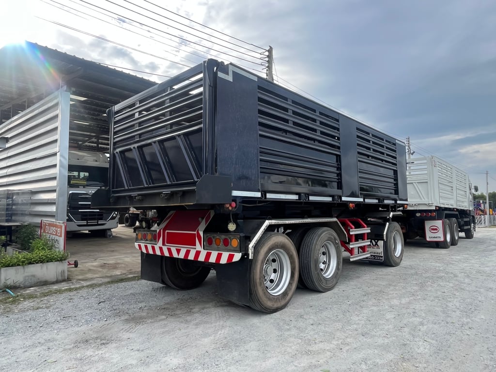 #หางดั้มพ์สองเพลา อู่แม็กเทรลเลอร์ ปี 2565 (3778)