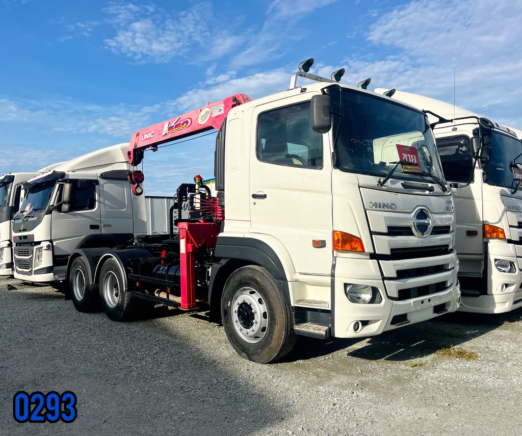 #สิบล้อเครน HINO FM1A 344 แรง ปี 2562 (0293) #สิบล้อเครน HINO FM1A 344 แรง ปี 2562 (0293)