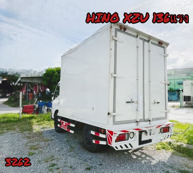 👉 สี่ล้อตู้ HINO XZU 136แรง  ปี2563 (3262)