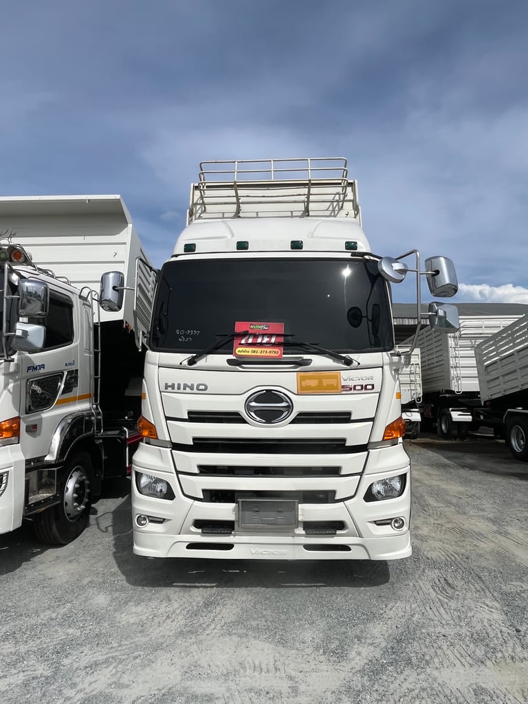 สิบล้อดั้มพ์ HINO  FM1A 344 แรง ปี 2566 (7371)