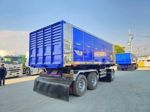 ✔️ หางดั้มพ์ สามเพลา ✔️ อู่ ส.สมบัติ ปี 2566 (5237)