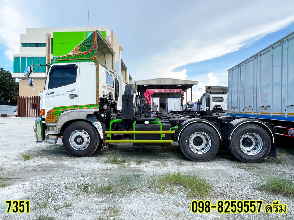 🇨🇷 สิบล้อหัวลาก HINO FM2P 380 แรง ปี 2562  (7351)