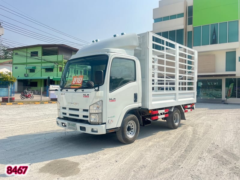 🇨🇷 สี่ล้อคอก ISUZU NLR 130 แรง ปี 2555 (8567)