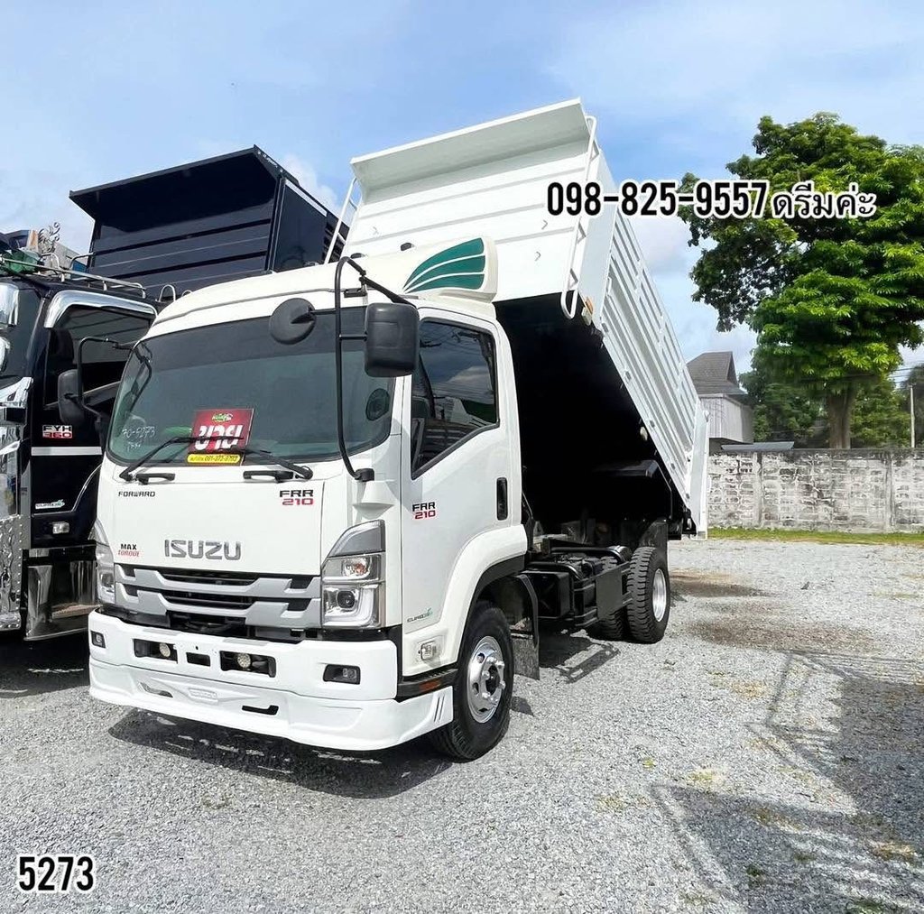 🩸 หกล้อดั้มพ์ ISUZU FRR 210 ปี 2566 (5273) 🩸 หกล้อดั้มพ์ ISUZU FRR 210 ปี 2566 (5273)