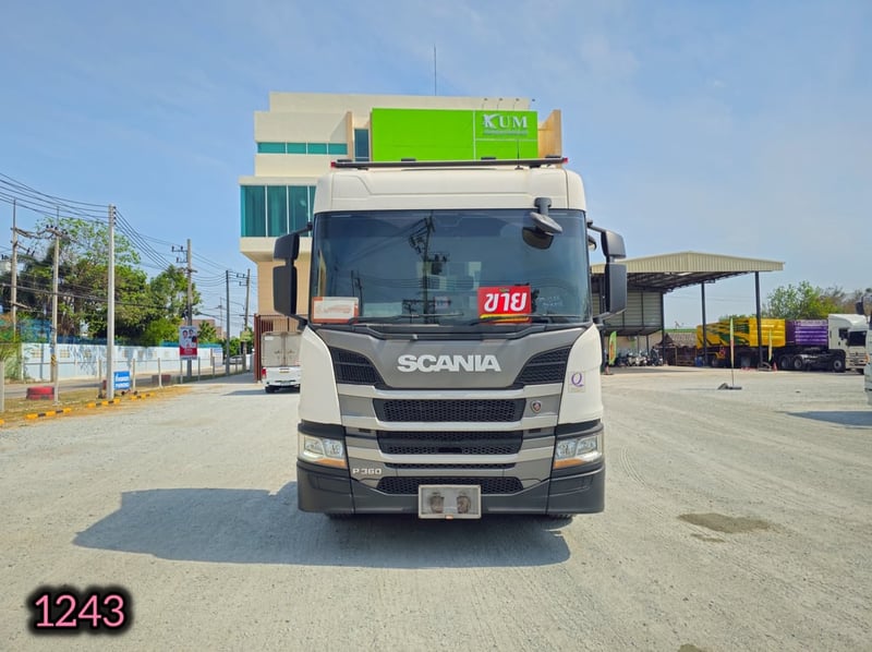 สิบล้อหัวลาก SCANIA P360 แรงม้า ปี 62 (1243) สิบล้อหัวลาก SCANIA P360 แรงม้า ปี 62 (1243)