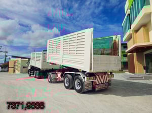 📣 สิบล้อดั้มพ์ HINO FM1A 344 แรง ปี 2566 ยาว 6.0 กว้าง 2.5 สูง 2.0 🛎️ หางดั้มพ์ สามเพลา อู่ธนาสิน ปี 2566 ยาว 6.8 สูง 2.3 กว้าง 2.5   ( 7371 , 9338 )