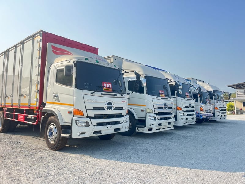 สิบล้อตู้สิบบาน HINO FG8J 240 แรง ปี 2565  (4820)