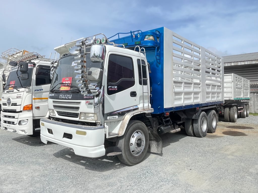 สิบล้อดัมพ์  ISUZU FXZ  320 แรง ปี 2551  (7387)