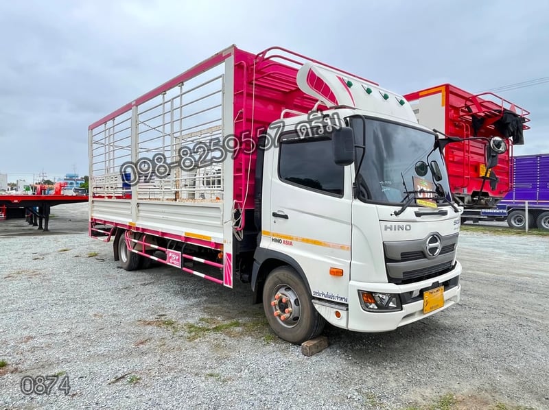 🔥 #สิบล้อคอก_HINO  FL8J 260 แรง ปี 2559  (2895)