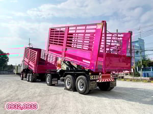 สิบล้อดั้มพ์ HINO FM1A 344 แรง ปี 2565 หางดั้มพ์ สามเพลา อู่พิรุธ ปี 2565  (0932,0933)