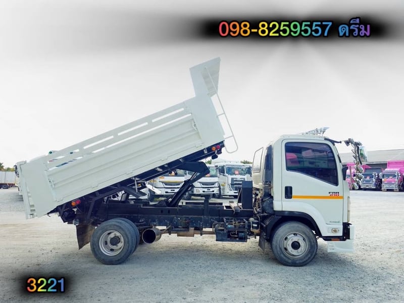 ‼️ หกล้อดั้มพ์  ISUZU FRR 210 แรง ปี 2564 (3221)