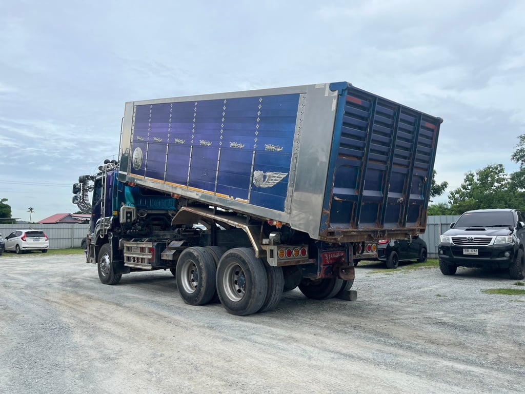 🌺 สิบล้อดั้มพ์เกษตร ISUZU FXZ 360 แรง ปี 2566  (5236)