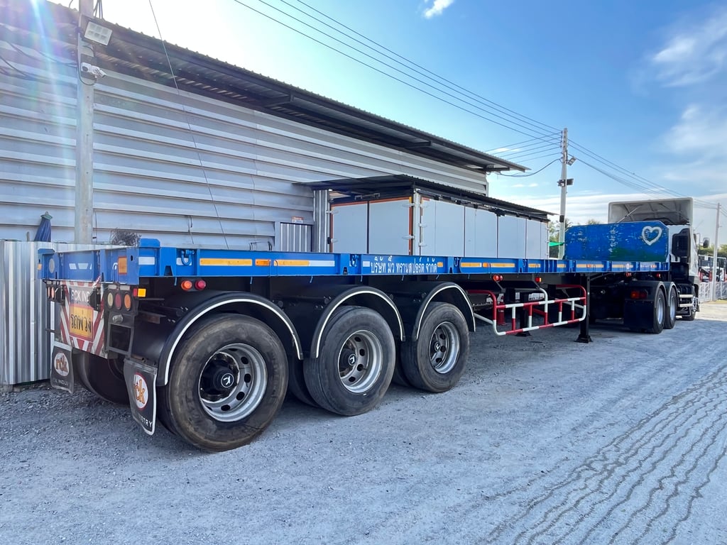 #หางพื้นเรียบสามเพลา อู่ RCK ปี 2565 (5249)