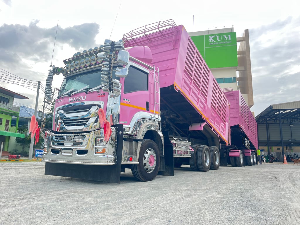 🌺 สิบล้อดั้มพ์เกษตร ISUZU FXZ 360 แรง ปี 2566 (1236