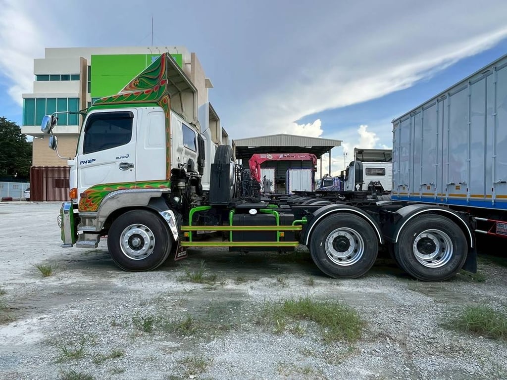 💥#สิบล้อหัวลาก HINO FM2P 380 แรง ปี 2562 (7351)