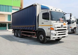 สิบล้อตู้ผ้าใบ HINO FL1A 344 แรง ปี 2567 (5506) สิบล้อตู้ผ้าใบ HINO FL1A 344 แรง ปี 2567 (5506)