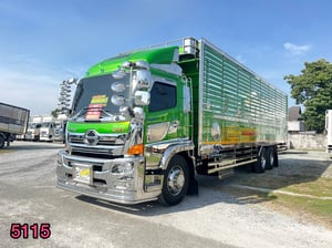 👉 สิบล้อคอก HINO FL8J 260 แรง ปี 2566 (5115)