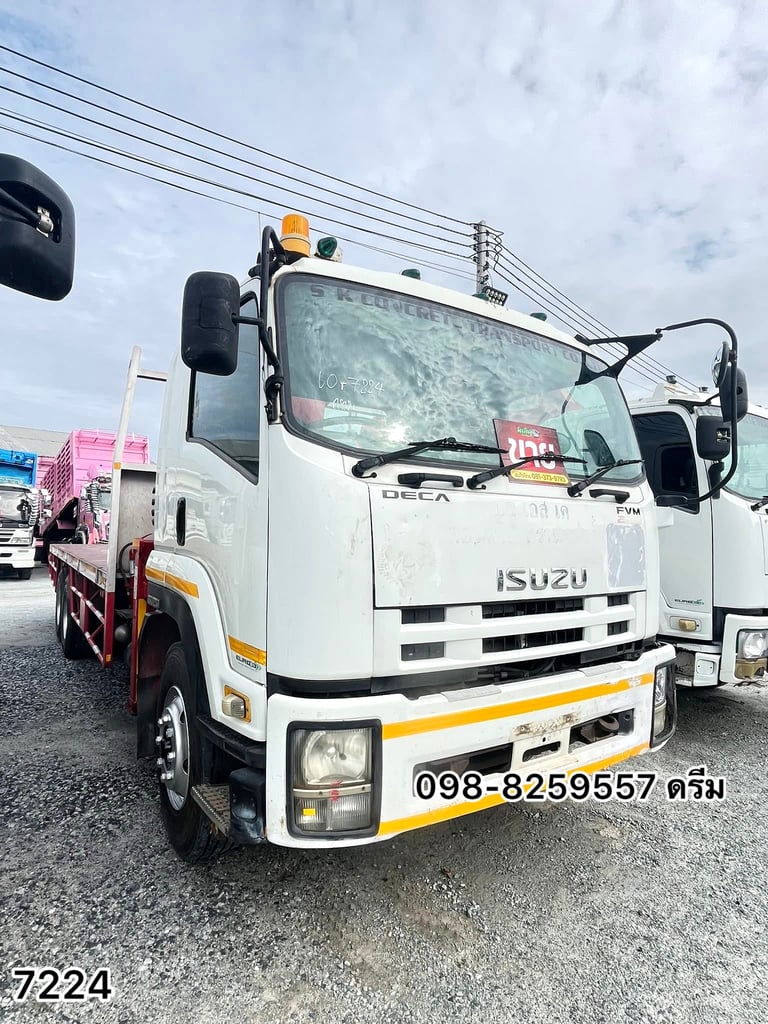 👉 หกล้อเครน ISUZU FTR  240 แรง ปี 2556 (7224)