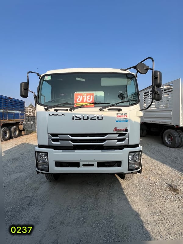 👉 Vาย สิบล้อโม่ปูน ISUZU FXZ 320 แรง ปี 2566  (0237)