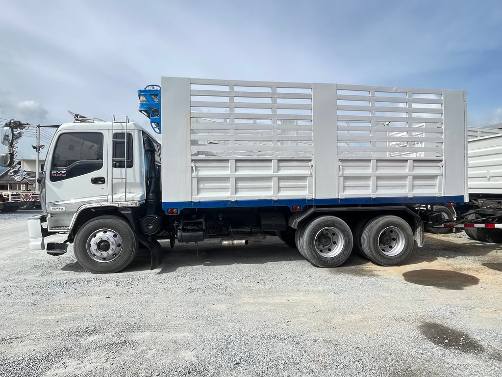 สิบล้อดัมพ์  ISUZU FXZ  320 แรง ปี 2551  (7387)