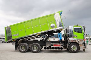 สิบล้อดั้มพ์ HINO FM1A 344  แรง ปี 2566 (5902)