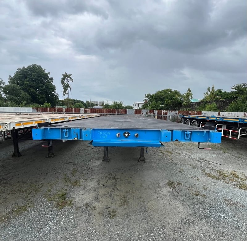 #หางพื้นเรียบสามเพลา อู่CIMC ปี 2564 (8294)