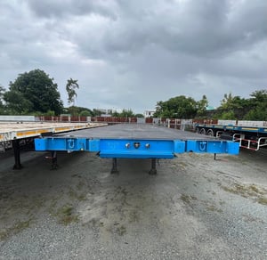 #หางพื้นเรียบสามเพลา อู่CIMC ปี 2564 (8294)